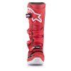 boty TECH 7, ALPINESTARS (červená) (Velikost 40,5)