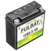 baterie 12V, 12N5.5-4A GEL, 12V, 5.5Ah, 55A, bezúdržbová GEL technologie 135x60x130 FULBAT (aktivovaná ve výrobě)