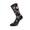 ponožky PUNK'S NOT DEAD, UNDERSHIELD (černá)