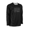 cyklo dres RADIUM, FLY RACING - USA (černá/bílá) (Velikost M)