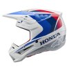 přilba S-M5 HONDA kolekce, ALPINESTARS (bílá/modrá/červená) 2026 (Velikost XS (obvod 53 - 54 cm))