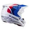 přilba S-M5 HONDA kolekce, ALPINESTARS (bílá/modrá/červená) 2026 (Velikost XS (obvod 53 - 54 cm))