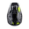přilba S-M5 ROVER 2, ALPINESTARS (tmavě šedá/žlutá fluo) 2026 (Velikost XL (obvod 61 - 62 cm))