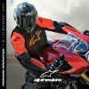 bunda T-SP 1 2 WATERPROOF, ALPINESTARS (černá/červená fluo) 2027 (Velikost M)