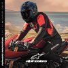 bunda T-SP 1 2 WATERPROOF, ALPINESTARS (černá/červená fluo) 2027 (Velikost M)