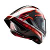 přilba SUPERTECH R10 TEAM, ALPINESTARS (karbon/červená/bílá) 2026 (Velikost XS (obvod 53 - 54 cm))