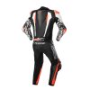 jednodílná kombinéza RACING ABSOLUTE 2, TECH-AIR kompatibilní, ALPINESTARS (černá/bílá/červená fluo) 2026 (Velikost 48)