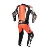 jednodílná kombinéza RACING ABSOLUTE 2, TECH-AIR kompatibilní, ALPINESTARS (červená fluo/bílá/černá) 2026 (Velikost 48)