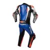 jednodílná kombinéza RACING ABSOLUTE 2, TECH-AIR kompatibilní, ALPINESTARS (metalická modrá/černá/bílá/červená fluo) 2026 (Velikost 48)