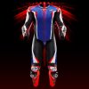 jednodílná kombinéza RACING ABSOLUTE 2, TECH-AIR kompatibilní, ALPINESTARS (metalická modrá/černá/bílá/červená fluo) 2026 (Velikost 48)