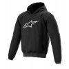 bunda AGELESS HOODIE, ALPINESTARS (černá) 2024