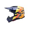 přilba SUPERTECH S-M10 edice TROY LEE DESIGNS, ALPINESTARS (modrá perleť/oranžová fluo/žlutá/červená) 2026 (Velikost L (obvod 59 - 60 cm))