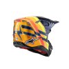 přilba SUPERTECH S-M10 edice TROY LEE DESIGNS, ALPINESTARS (modrá perleť/oranžová fluo/žlutá/červená) 2026 (Velikost L (obvod 59 - 60 cm))