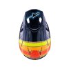 přilba SUPERTECH S-M10 edice TROY LEE DESIGNS, ALPINESTARS (modrá perleť/oranžová fluo/žlutá/červená) 2026 (Velikost L (obvod 59 - 60 cm))