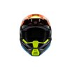 přilba S-M3 FRAY, ALPINESTARS, dětská (černá/oranžová fluo/žlutá fluo/tyrkysová) 2026 (Velikost S (obvod 48 - 49 cm))