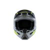 přilba S-M3 RADIUM, ALPINESTARS, dětská (šedá mat/žlutá fluo/černá) 2026 (Velikost S (obvod 48 - 49 cm))