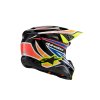 přilba S-M3 WURX, ALPINESTARS, dětská (černá/žlutá fluo/modrá/červená) 2026 (Velikost S (obvod 48 - 49 cm))