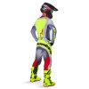 dres TECHSTAR MELT, ALPINESTARS (červená/šedá) 2025 (Velikost L)