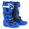 boty TECH 7 S, ALPINESTARS, dětské (modrá/bílá/černá) 2027 (Velikost 34)