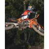 boty TECH 10 ENDURO, ALPINESTARS (oranžová fluo/černá/bílá) 2026 (Velikost 40,5)