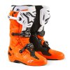 boty TECH 10 ENDURO, ALPINESTARS (oranžová fluo/černá/bílá) 2026 (Velikost 40,5)