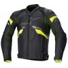 bunda GP PLUS R RIDEKNIT, TECH-AIR 5 kompatibilní, ALPINESTARS (černá/žlutá fluo) (Velikost 52)