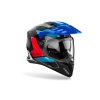 přilba BANDIT Tune, AIROH (modrá/červená lesklá) 2026 (Velikost XS)