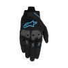 rukavice SP X 1, ALPINESTARS (černá/modrá) 2026 (Velikost M)