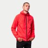 bunda TREQ WINDBRAKER, ALPINESTARS (červená fluo/černá) (Velikost 2XL)