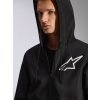 bunda SPEEDER CHROMIUM WINDBREAKER, ALPINESTARS (černá/bílá) (Velikost S)