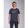 triko AGELESS 2.0 CSF, ALPINESTARS (modrá/oranžová) (Velikost S)