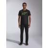 triko AGELESS 2.0 CSF, ALPINESTARS (černá/zelená) (Velikost S)