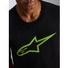 triko AGELESS 2.0 CSF, ALPINESTARS (černá/zelená) (Velikost S)