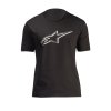 triko AGELESS SHADOW CSF, ALPINESTARS (černá/bílá) (Velikost S)