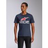 triko RIDE 4.0 CSF, ALPINESTARS (modrá/bílá/červená) (Velikost S)
