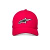 kšiltovka AGELESS REFLEX WP, ALPINESTARS (červená) (Velikost S/M)
