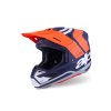 přilba SUPERTECH S-M7 CORE, ALPINESTARS (oranžová/modrá/bílá/matná) 2026 (Velikost XS)
