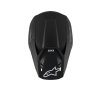 přilba S-M3 SOLID, ALPINESTARS (černá matná) 2026 (Velikost XS)