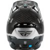 přilba FORMULA S CARBON BYTE, FLY RACING - USA (/carbon/šedá/stříbrná) (Velikost M)