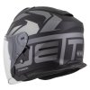 přilba Jet Tech 2.0 RoTo, CASSIDA (černá matná/šedá/bílá) 2026 (Velikost XS (53 až 54 cm))