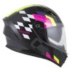 přilba Orbit Track, CASSIDA (černá/růžová/fialová/žlutá fluo/bílá) 2026 (Velikost 2XL (63 až 64 cm))
