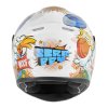 přilba N731 SCRAPPY, NOX, dětská (bílá, více bar.) 2026 (Velikost S (obvod 47 - 48 cm))