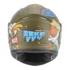 přilba N731 SCRAPPY, NOX, dětská (khaki, více bar.) 2026 (Velikost S (obvod 47 - 48 cm))