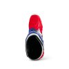 boty TECH 10 limitovaná edice FORTITUDE, ALPINESTARS (bílá/modrá/červená) 2025 (Velikost 42)