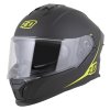 přilba K40, ZED (černá matná/žlutá fluo) 2026 (Velikost 2XL)