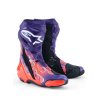boty SUPERTECH R VENTED FLYTE limitovaná edice JORGE MARTIN, ALPINESTARS (fialová/červená/černá) 2026 (Velikost 37)