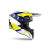 přilba WRAAAP Feel, AIROH (lesklá žlutá/modrá) 2025 (Velikost M)