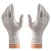 Rukavice latexové jednorázové, zesílené nepudrované bílé (S,M,L100 ks, XL 90ks) (Velikost (100KS))