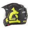 přilba Tour 2.0 Crew, CASSIDA (černá matná/žlutá fluo, plexi s přípravou pro Pinlock) 2026 (Velikost 2XL (63 až 64 cm))