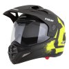 přilba Tour 2.0 Crew, CASSIDA (černá matná/žlutá fluo, plexi s přípravou pro Pinlock) 2026 (Velikost 2XL (63 až 64 cm))